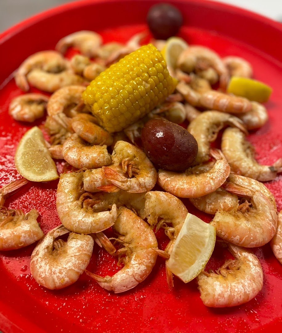 Tables set for Cajun lunch